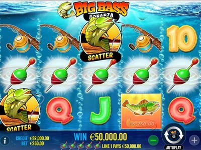 Видеослот Big Bass Bonanza — играть онлайн