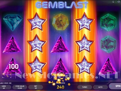 Игровой автомат Gem Blast студии Endorphina