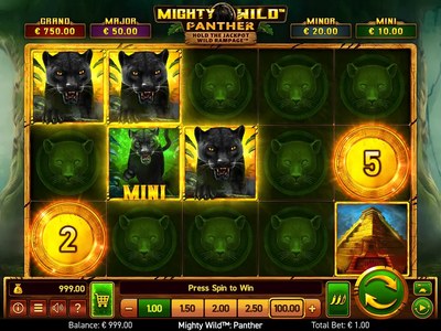 Игровой аппарат Mighty Wild Panther производителя Wazdan