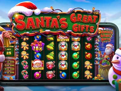 Игровой аппарат Santas Great Gifts от Pragmatic Play