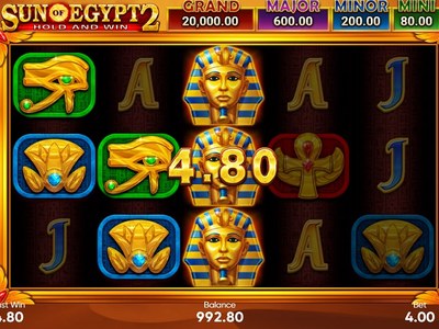 Игровой аппарат Sun Of Egypt 2 студии 3 Oaks Gaming