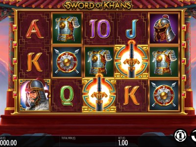 Игровой аппарат Sword Of Khans — Thunderkick
